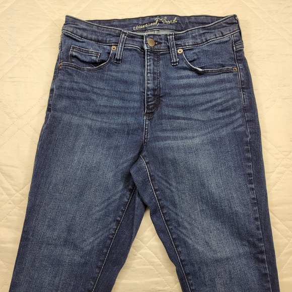 Universal Thread High‎ Rise Skinny blue jeans size 6 - Picture 2 of 6